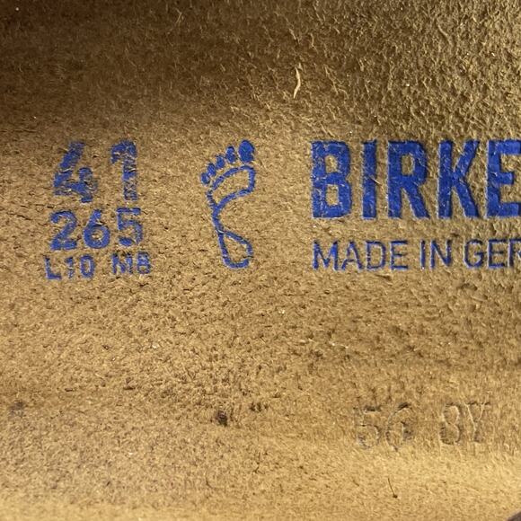 Birkenstock Granada Oiled Leather Sandals Womens Size 41 US 10-10.5 Soft FB - Picture 9 of 9